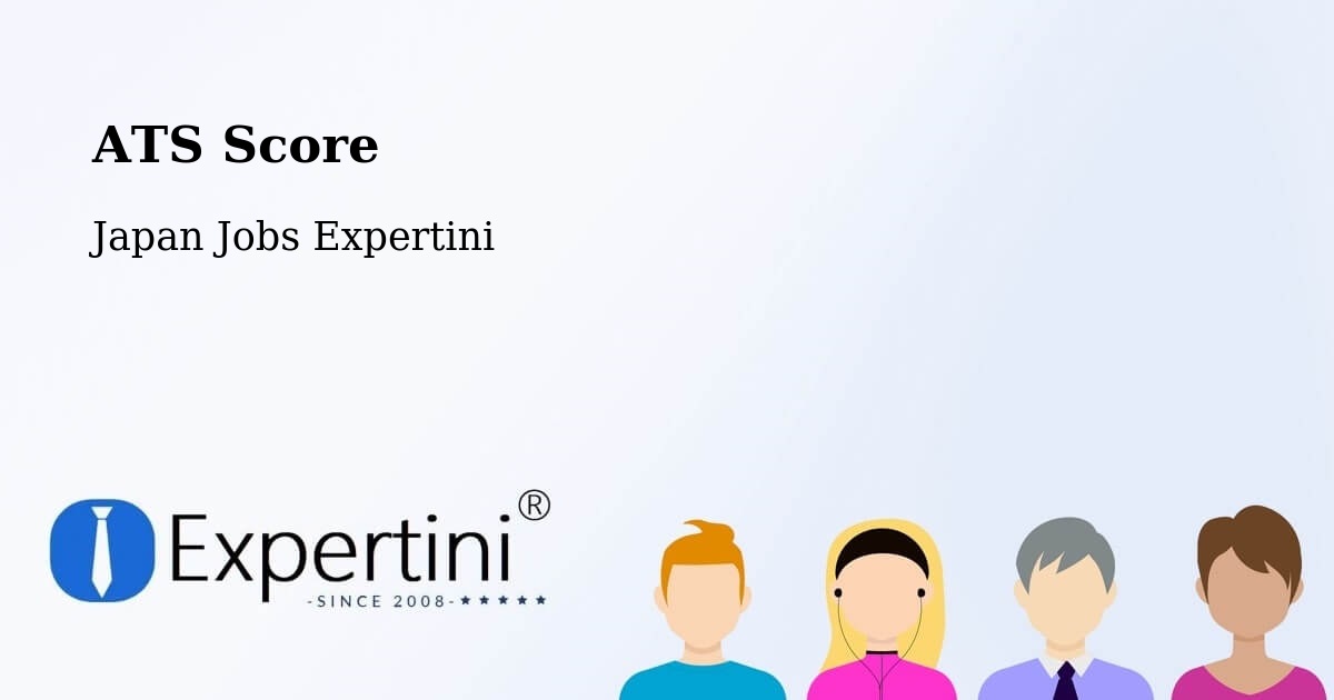Resume ATS Score & Job Description Match Tool – Narita Shi - Japan Jobs Expertini
