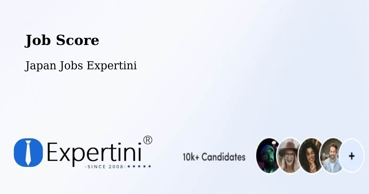 Job Score & Job Description Score Tool – Narita Shi - Japan Jobs Expertini