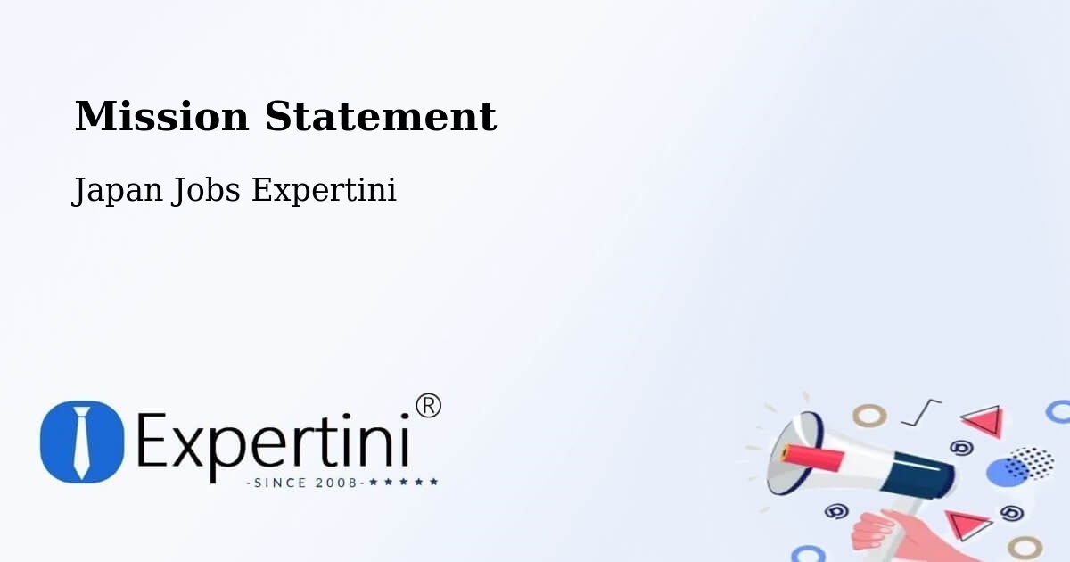 Corporate Mission – Narita Shi - Japan Jobs Expertini