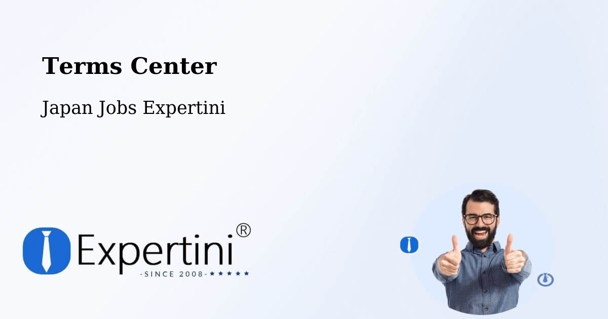 Terms of Service – Narita Shi - Japan Jobs Expertini